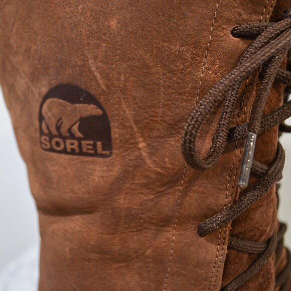 SOREL | BROWN WINTER LACE-UP BOOT - Picture 6 of 8